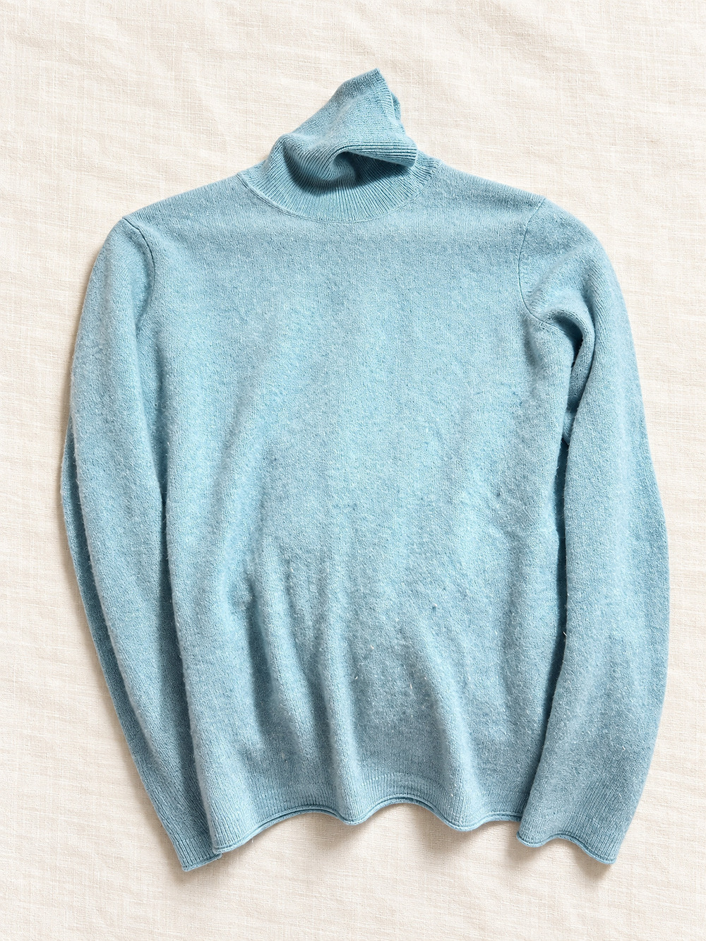 ⚜️ Sky Blue Cashmere Turtleneck | Soft Knit Sweater | Light & Classic 💗